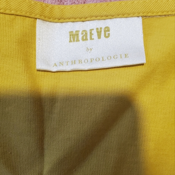 Maeve Lelyah Scalloped Top Size L - Picture 4 of 5